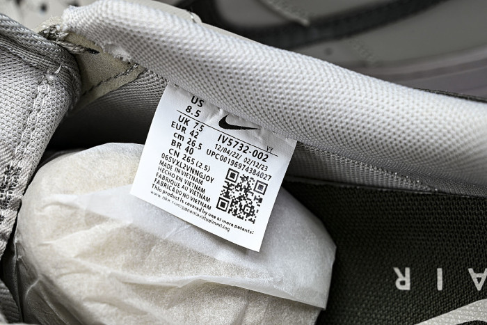 IV5732-002 AIR FORCE 1 07 LOW CASUAL SNEAKERS DARK GREY/GREY