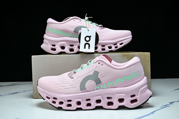 ON RUNNING CLOUDMONSTER 3 PINK/GREEN/PINK
