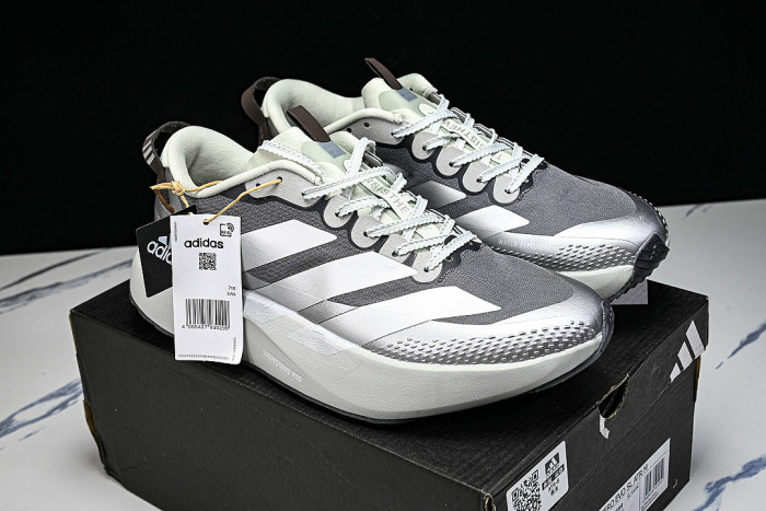 K15668 ADIZERO EVO SL GREY FIVE/MATTE SILVER/LINEN GREEN