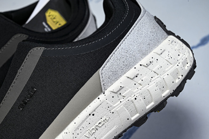WEAR-RESISTANT CASUAL RUNNING SHOES BLACK/GREY/WHITE