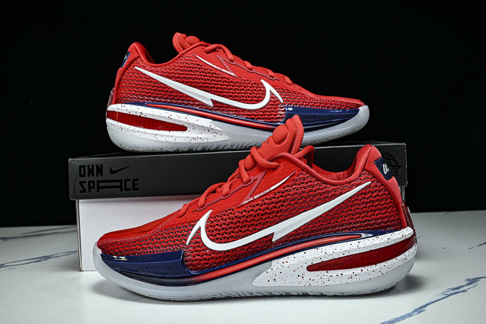 CZ0175-604 AIR ZOOM G.T.CUT EP NEW PRACTICAL SERIES BASKETBALL SHOES RED/REDNESS