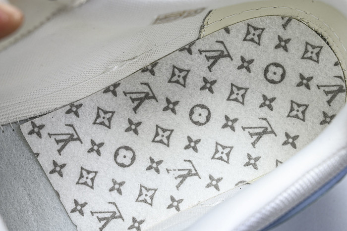 TRAINER SPORTY CASUAL SHOES WHITE/BLUE