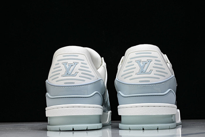 TRAINER SPORTY CASUAL SHOES WHITE/BLUE