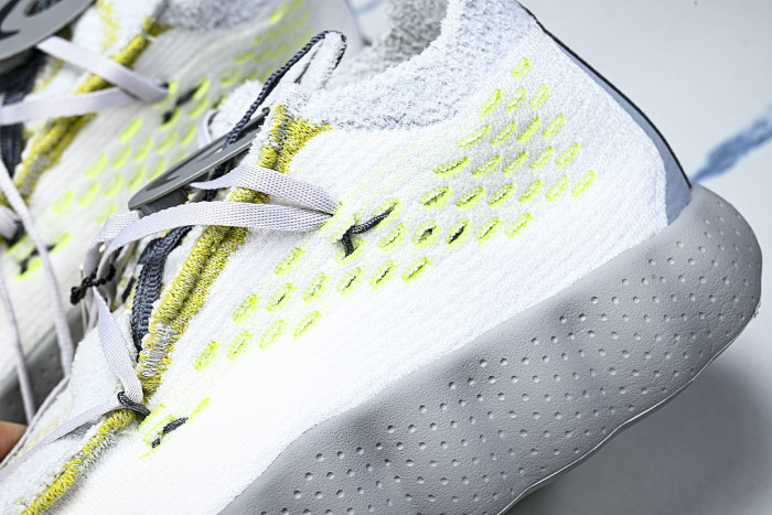 IR2176-100 MIND 002 FLYKNIT WHITE/DARK GREY/PURE PLATINUM/WOLF GREY/BARELY VOLT