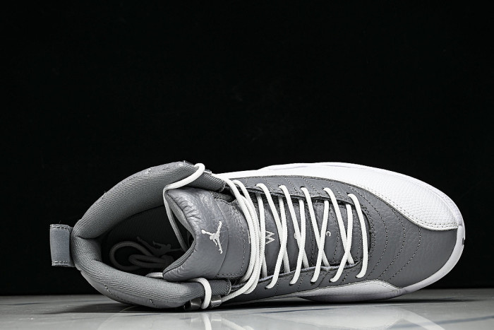 CT8013-015 JORDAN 12 RETRO STEALTH/WHITE/COOL GREY