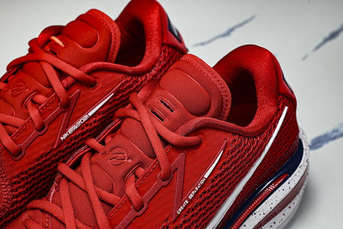 CZ0175-604 AIR ZOOM G.T.CUT EP NEW PRACTICAL SERIES BASKETBALL SHOES RED/REDNESS