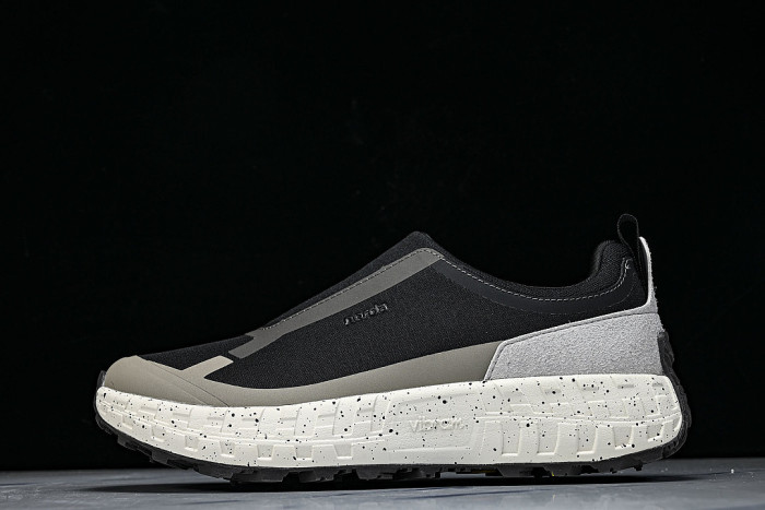 WEAR-RESISTANT CASUAL RUNNING SHOES BLACK/GREY/WHITE