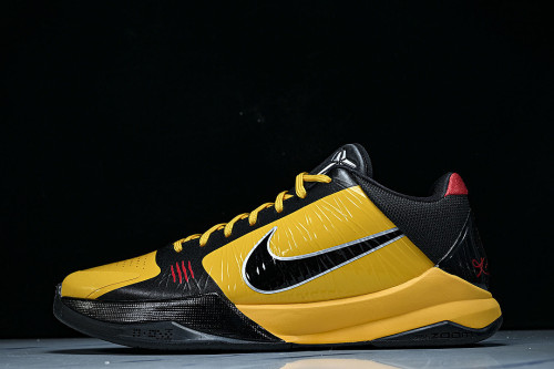 CD4991-700 KOBE 5 PROTRO BRUCE LEE CASUAL RUNNING SHOES ORANGE/BLACK