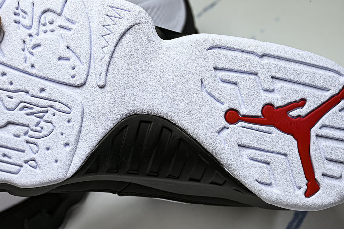 IX6179-100 AIR JORDAN 9 OG AJ9 MEN'S BASKETBALL SHOES FOR CELEBRITIES WHITE/BLACK