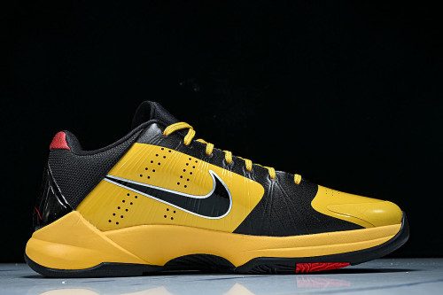 CD4991-700 KOBE 5 PROTRO BRUCE LEE CASUAL RUNNING SHOES ORANGE/BLACK