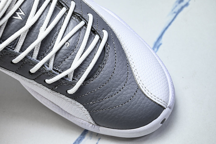 CT8013-015 JORDAN 12 RETRO STEALTH/WHITE/COOL GREY