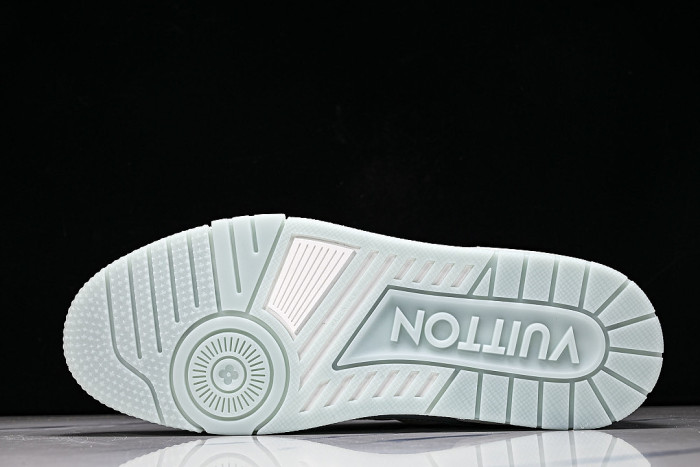 TRAINER SPORTY CASUAL SHOES WHITE/BLUE