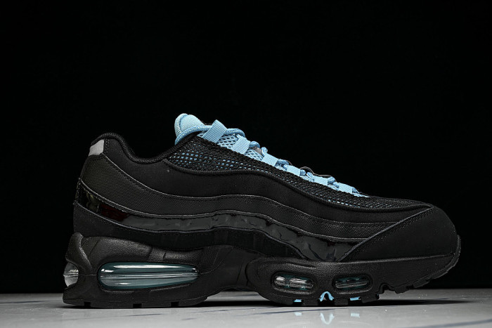 IM4691-001 AIR MAX 95 BLACK/CHROME/GAMMA BLUE/METALLIC SILVER