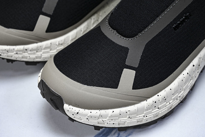 WEAR-RESISTANT CASUAL RUNNING SHOES BLACK/GREY/WHITE