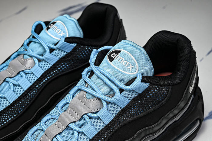 IM4691-001 AIR MAX 95 BLACK/CHROME/GAMMA BLUE/METALLIC SILVER