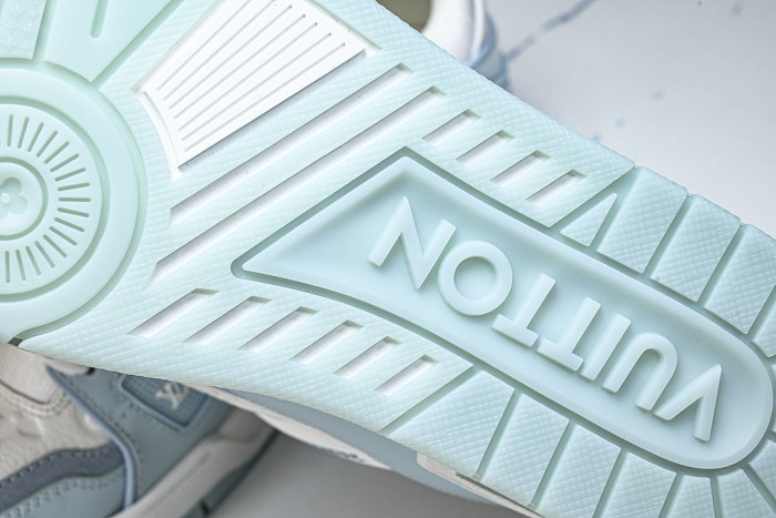 TRAINER SPORTY CASUAL SHOES WHITE/BLUE