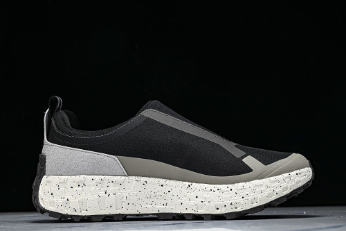 WEAR-RESISTANT CASUAL RUNNING SHOES BLACK/GREY/WHITE