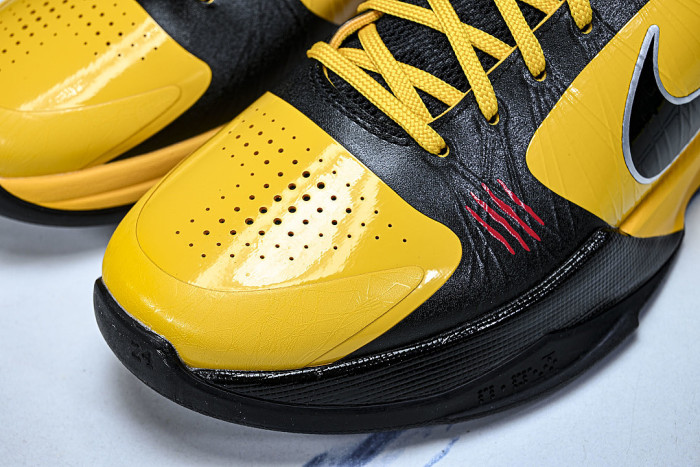 CD4991-700 KOBE 5 PROTRO BRUCE LEE CASUAL RUNNING SHOES ORANGE/BLACK