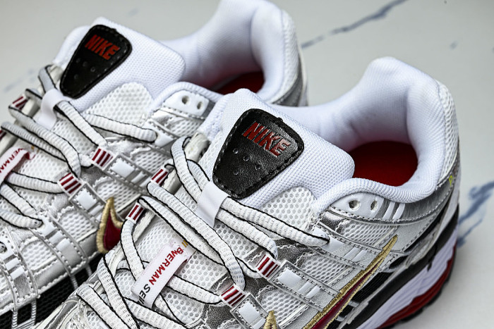 CD6404-102 P-6000 WHITE/METALLIC PLATINUM/VARSITY RED