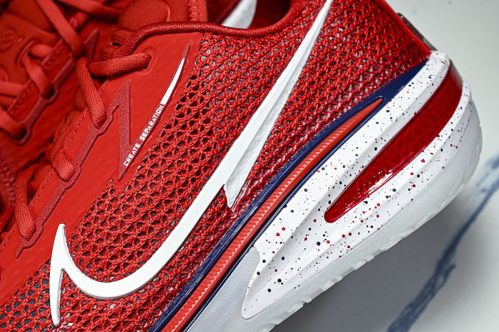CZ0175-604 AIR ZOOM G.T.CUT EP NEW PRACTICAL SERIES BASKETBALL SHOES RED/REDNESS