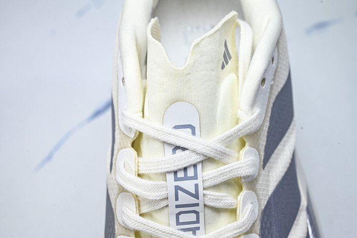 KI6900 ADIZERO EVO SL COMPRESSION RUNNING SHOES BEIGE/SILVER