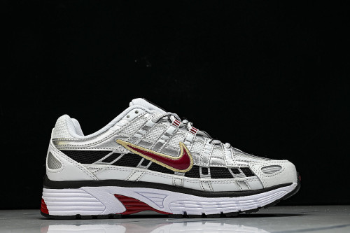 CD6404-102 P-6000 WHITE/METALLIC PLATINUM/VARSITY RED