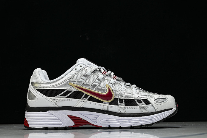 CD6404-102 P-6000 WHITE/METALLIC PLATINUM/VARSITY RED