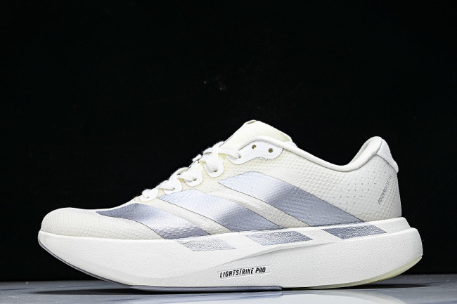 KI6900 ADIZERO EVO SL COMPRESSION RUNNING SHOES BEIGE/SILVER
