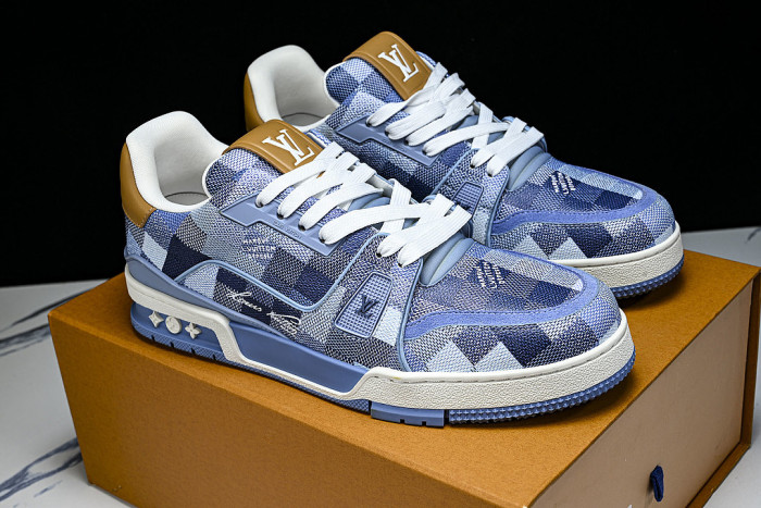 TRAINER SPORT AND CASUAL SNEAKERS BLUE/BLUE/BLUE