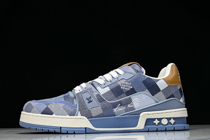 TRAINER SPORT AND CASUAL SNEAKERS BLUE/BLUE/BLUE