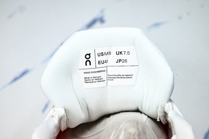 ON RUNNING CLOUDTILT LOW-TOP LIGHTWEIGHT CASUAL SHOES WHITE/ORANGE