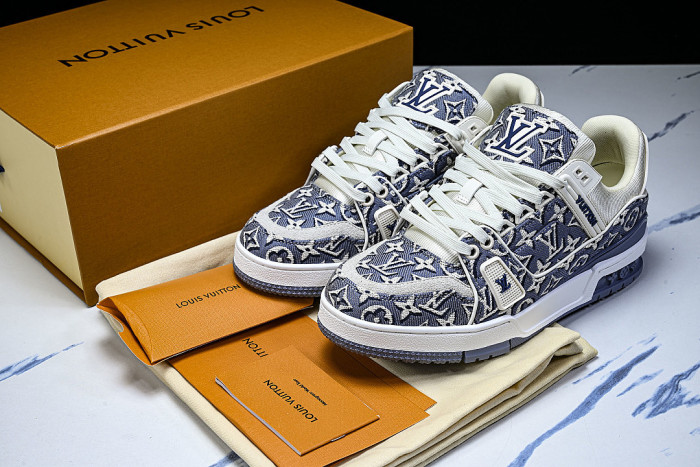 TRAINER SPORTY CASUAL SHOES BLUE/BLUE/BLUE