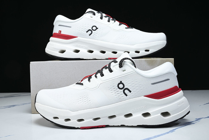 ON RUNNING CLOUDULTRA 3 WHITE/RED/WHITE