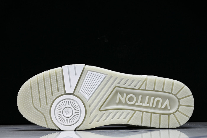 TRAINER LEATHER SPORTS SHOES BEIGE/BEIGE/BEIGE