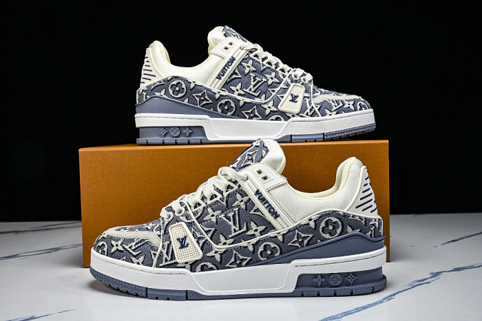 TRAINER SPORTY CASUAL SHOES BLUE/BLUE/BLUE