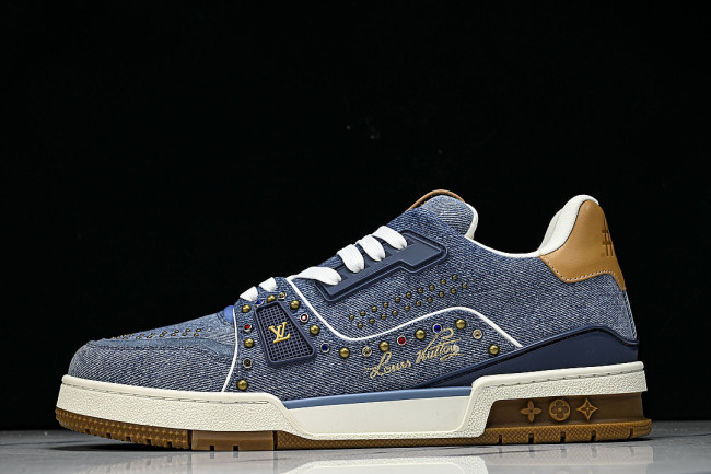 TRAINER SPORT AND CASUAL SNEAKERS BLUE/BLUE/BLUE