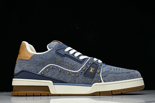 TRAINER SPORT AND CASUAL SNEAKERS BLUE/BLUE/BLUE