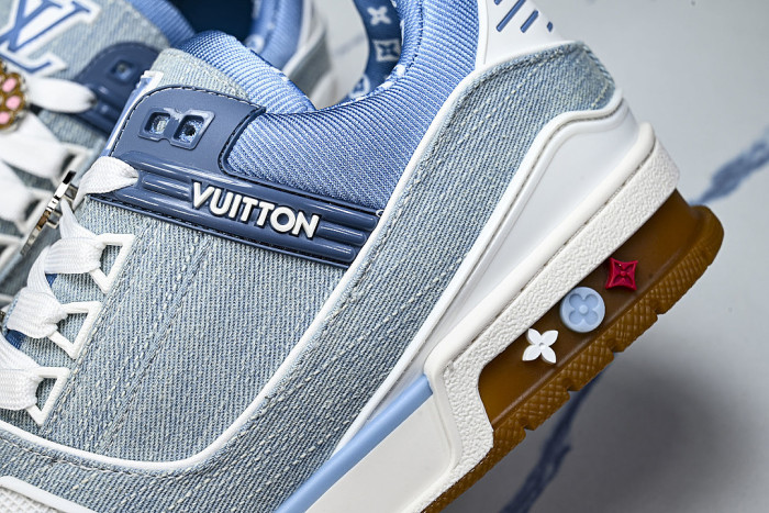 TRAINER SPORT AND CASUAL SNEAKERS BLUE/WHITE/BLUE
