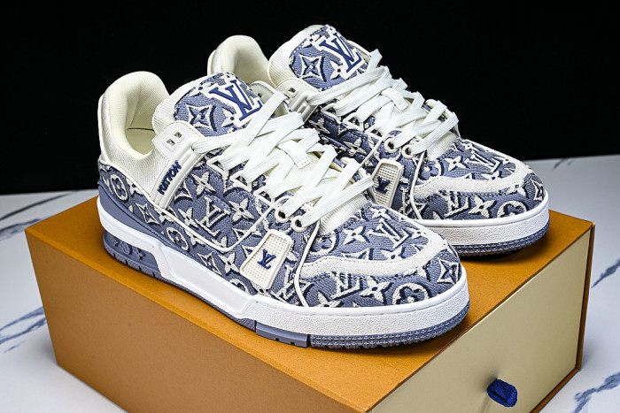TRAINER SPORTY CASUAL SHOES BLUE/BLUE/BLUE