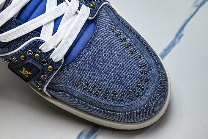 TRAINER SPORT AND CASUAL SNEAKERS BLUE/BLUE/BLUE