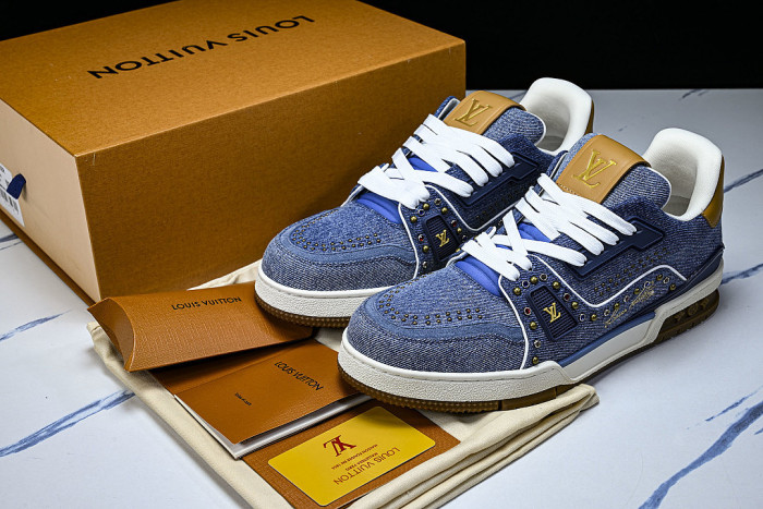 TRAINER SPORT AND CASUAL SNEAKERS BLUE/BLUE/BLUE