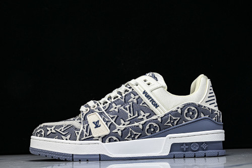 TRAINER SPORTY CASUAL SHOES BLUE/BLUE/BLUE