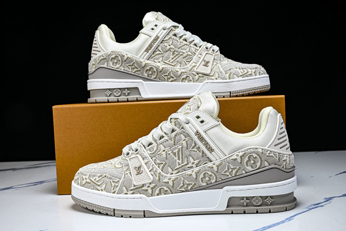 TRAINER SPORTY CASUAL SHOES BEIGE/BEIGE/BEIGE