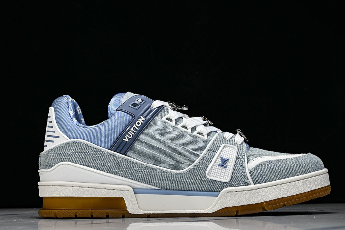 TRAINER SPORT AND CASUAL SNEAKERS BLUE/WHITE/BLUE