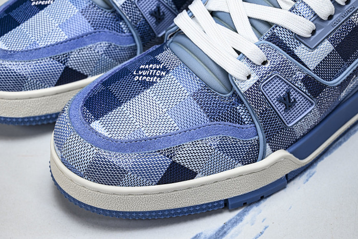 TRAINER SPORT AND CASUAL SNEAKERS BLUE/BLUE/BLUE