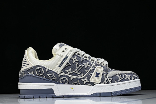 TRAINER SPORTY CASUAL SHOES BLUE/BLUE/BLUE