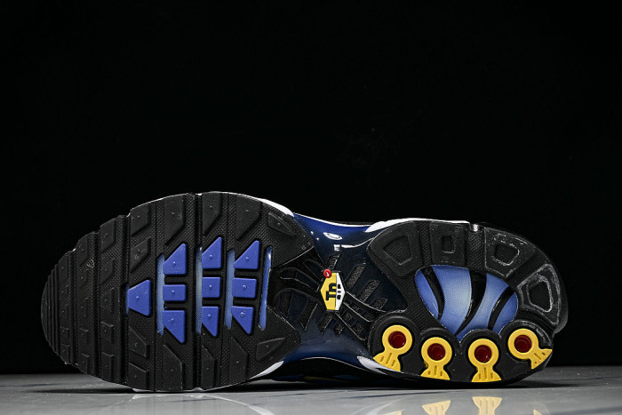 DX0755-001 AIR MAX PLUS OG BLACK/CHAMOIS/SKY BLUE/HYPER BLUE