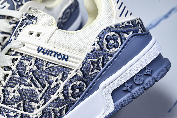 TRAINER SPORTY CASUAL SHOES BLUE/BLUE/BLUE