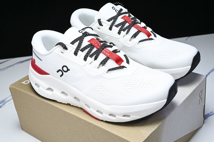 ON RUNNING CLOUDULTRA 3 WHITE/RED/WHITE
