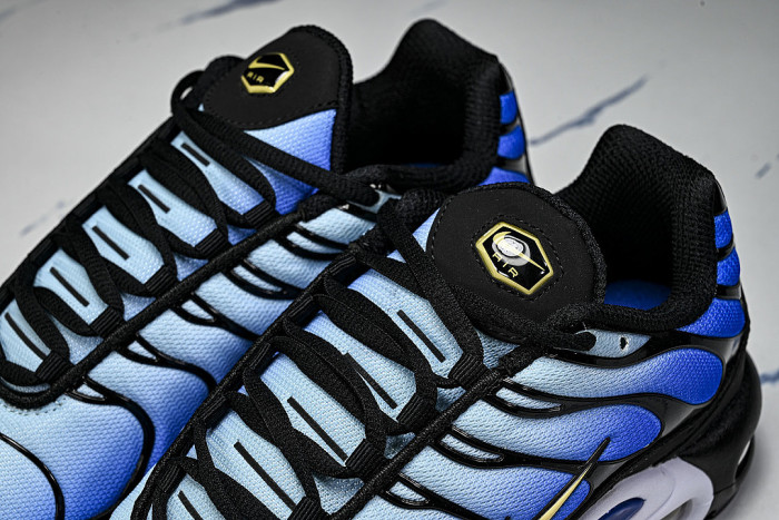 DX0755-001 AIR MAX PLUS OG BLACK/CHAMOIS/SKY BLUE/HYPER BLUE